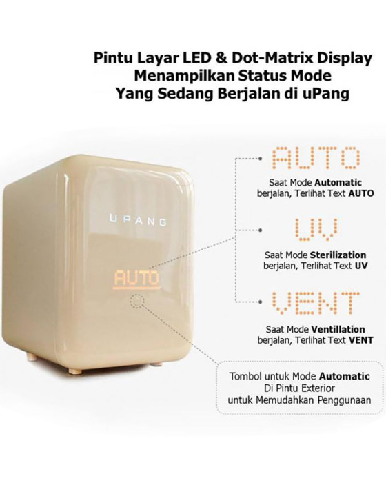 UPANG PLUS+ UV STERILIZER - BEIGE