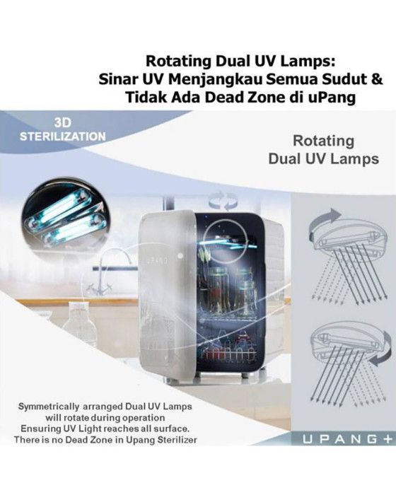 UPANG PLUS+ UV STERILIZER - BEIGE
