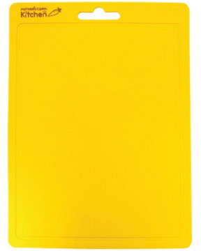 MOTHERS CORN 436454 SILICONE CUTTING BOARD - YELLOW