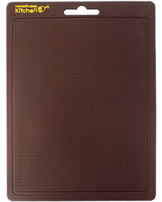 MOTHERS CORN 436461 SILICONE CUTTING BOARD - BROWN