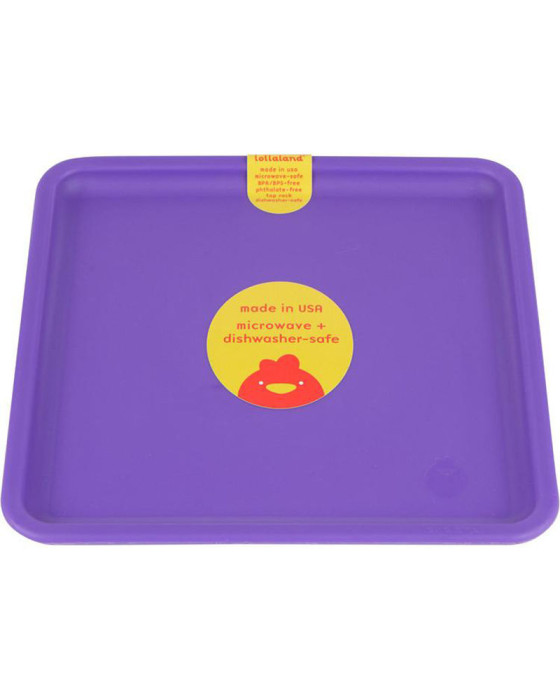 LOLLALAND MEALTIME PLATES - PURPLE