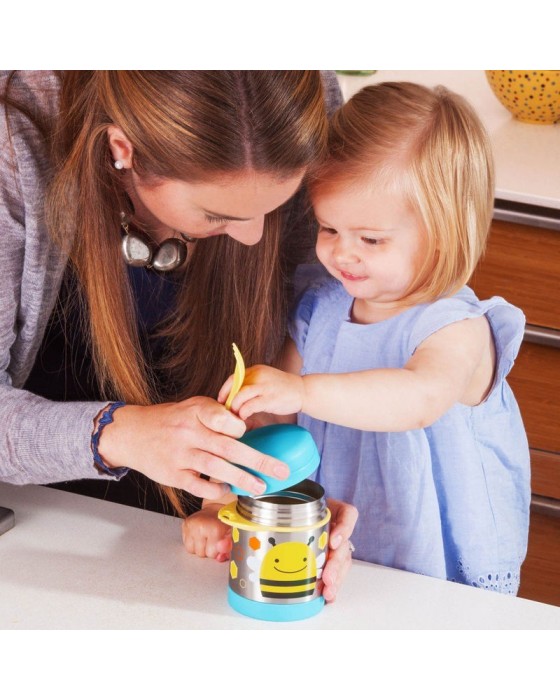 SKIP HOP ZOO INSULATED FOOD JAR BEE