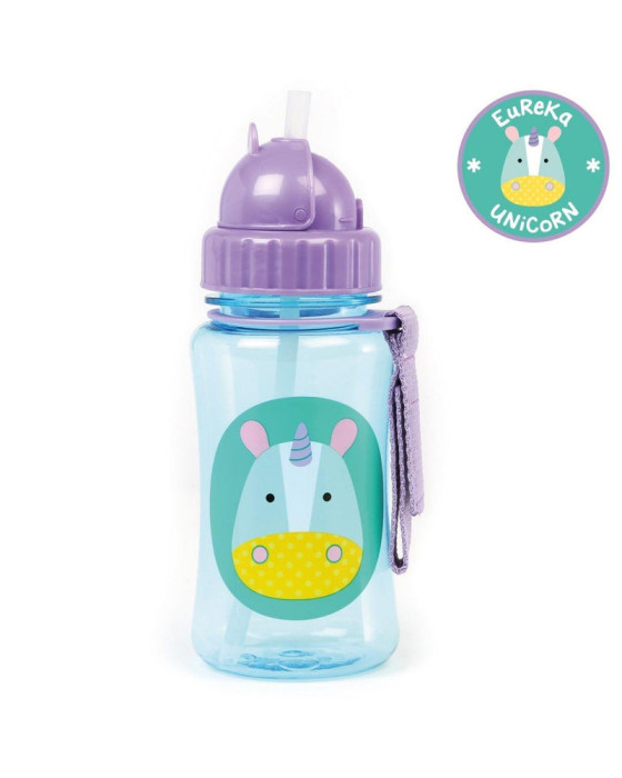 SKIP HOP ZOO STRAW BOTTLE UNICORN