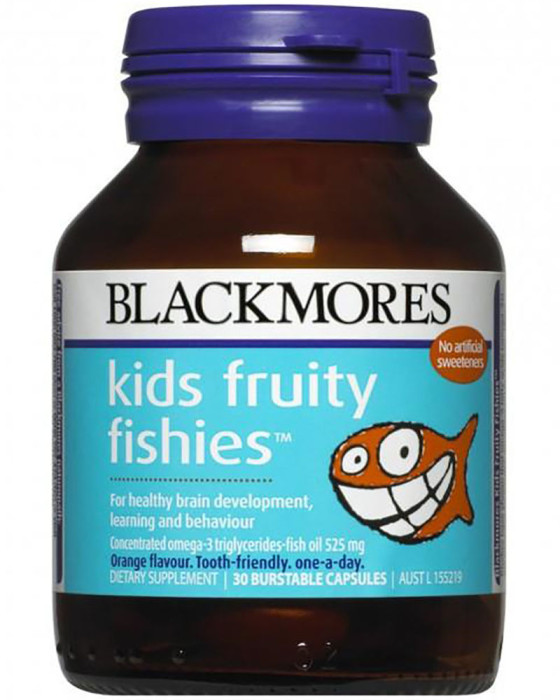 BLACKMORES KIDS FRUITY FISHIES 30TABLET
