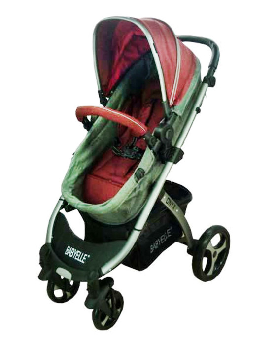 BABYELLE STROLLER S-907 ONYX RED