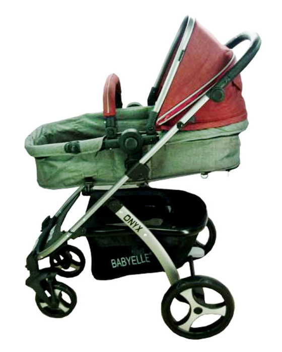 BABYELLE STROLLER S-907 ONYX RED