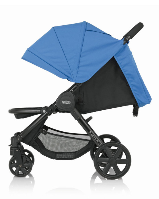 BRITAX STROLLER B-AGILE 4 PLUS+MOTION PLUS CANOPY PACK OCEAN BLUE