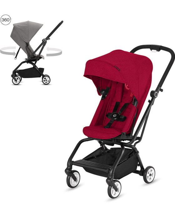 CYBEX STROLLER EEZY S TWIST REBEL RED