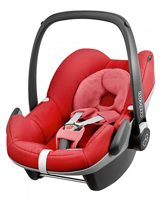 MAXI COSI CARSEAT PEBBLE 15 RED RUMOUR