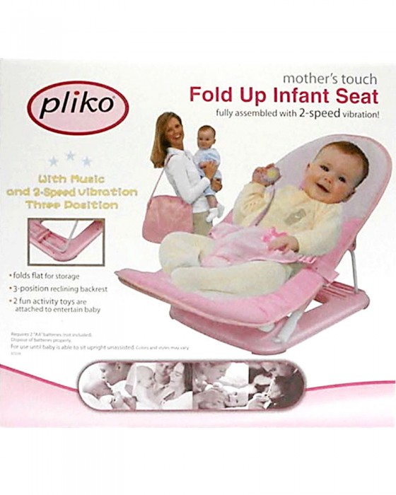 PLIKO CARSEAT 07219 FOLD UP INFANT SEAT PINK