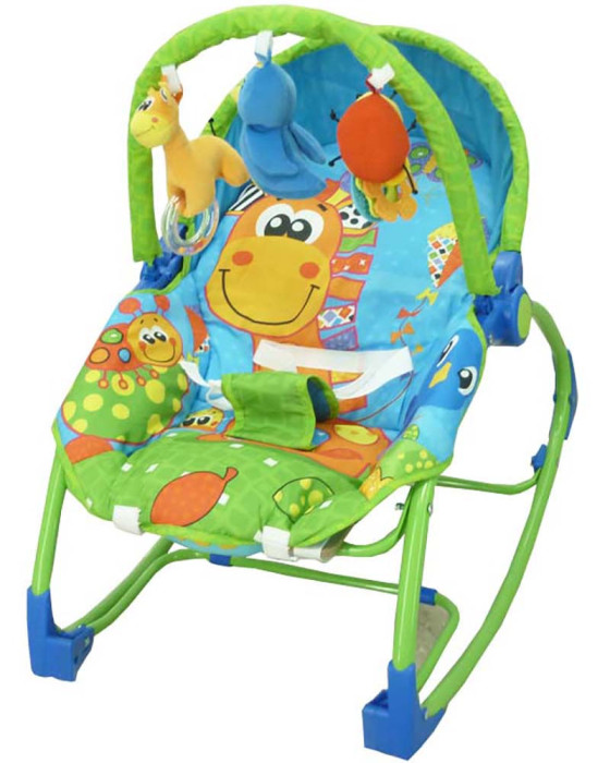 PLIKO PK-308 ROCKING CHAIR HAMMOCK 3 PHASE - GREEN