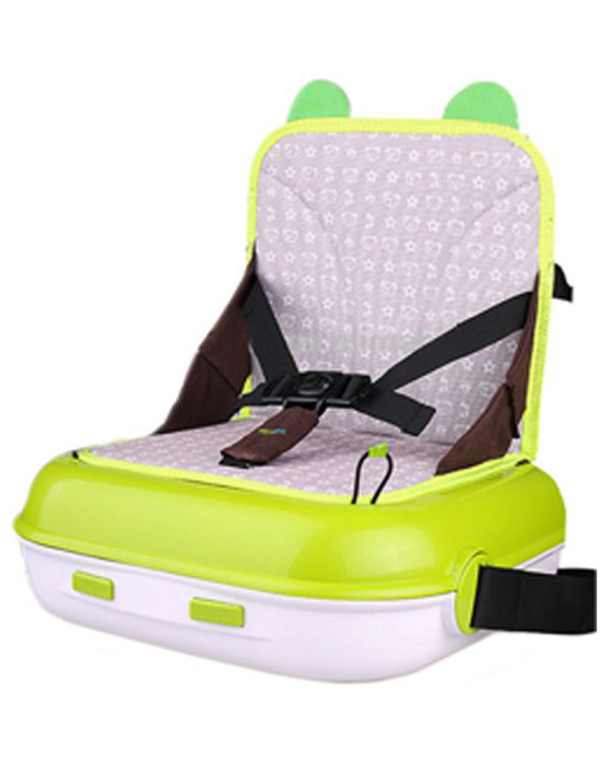 KIDSMILE TRAVEL BOOSTER SEAT HC10 GREEN