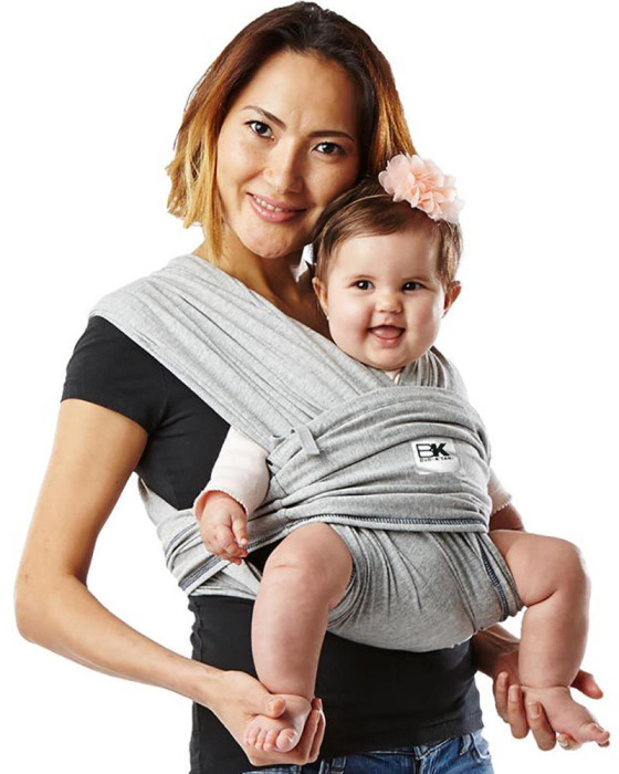 BABY KTAN BABY CARRIER MESH HEATHER GREY M