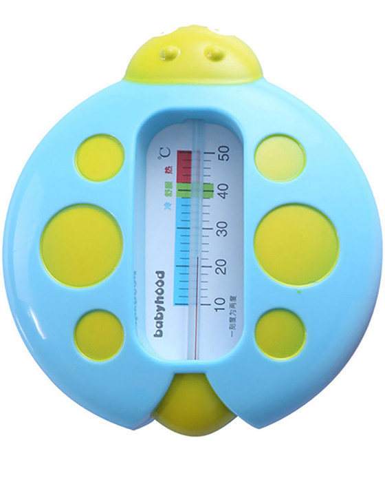 BABYHOOD BH-711 LADY BUG WATER THERMOMETER BLUE