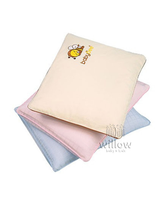 BABYBEE INFANT PILLOW WITH CASE 36X27X2-5
