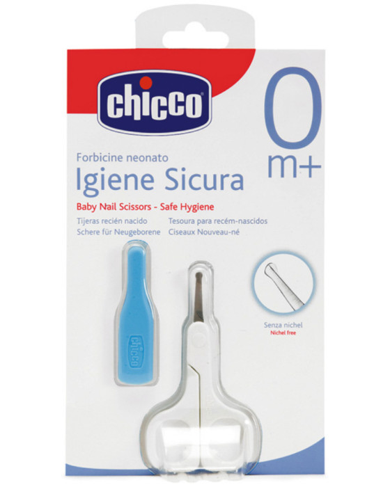 CHICCO 65260.310 BABY SCISSORS LIGHT BLUE