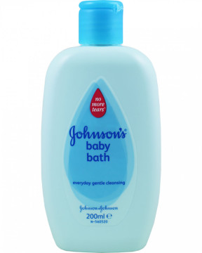 JOHNSONS BABY BATH BLUE 200ML
