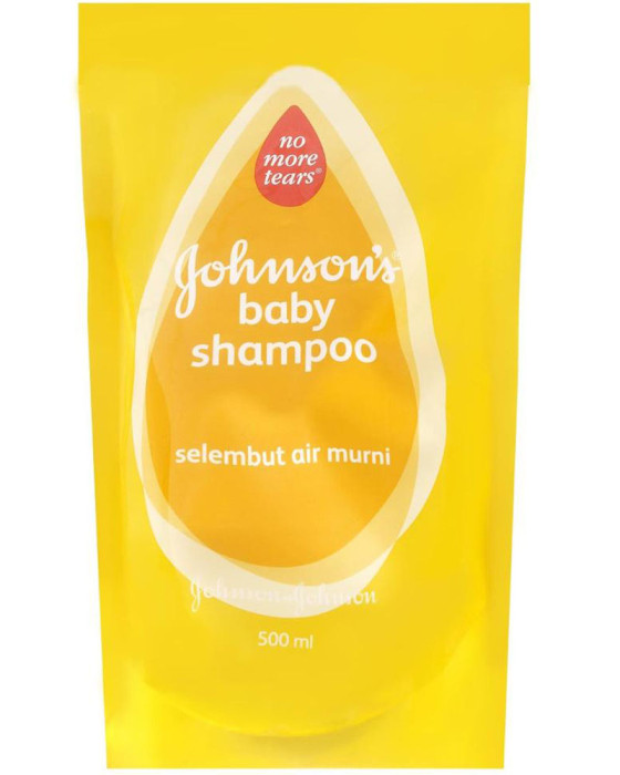 JOHNSONS BABY SHAMPOO GOLD 500ML REFILL