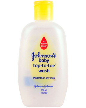 JOHNSONS BABY TOP TO TOE WASH 100ML