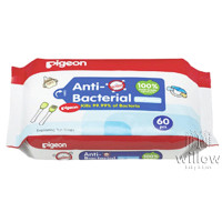 PIGEON 10868 ANTI BACTERIAL WET TISSUES 60S