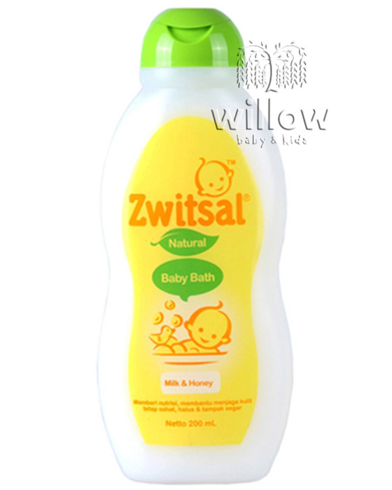 ZWITSAL BABY BATH NATURAL MILK N HONEY 200ML