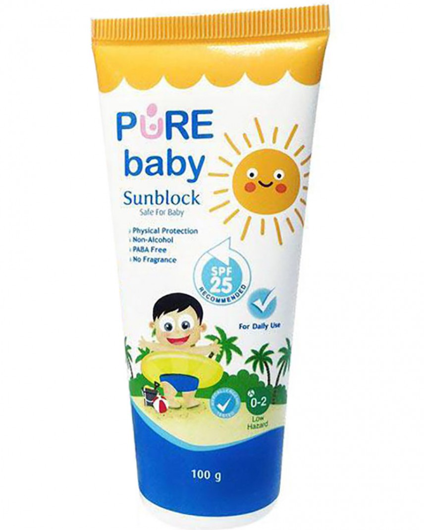 Pure shop baby sunscreen