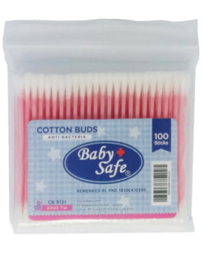 LYNEA BABYSAFE CB9131 BABY COTTON BUD 100S SMALL TIP