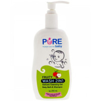 PURE BABY WASH 2IN1 FRUITY 230ML