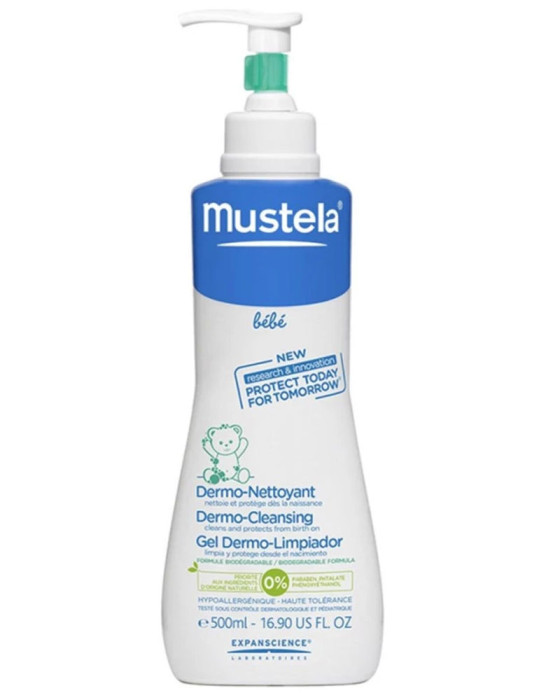 MUSTELA BEBE DERMO CLEAN 500ML