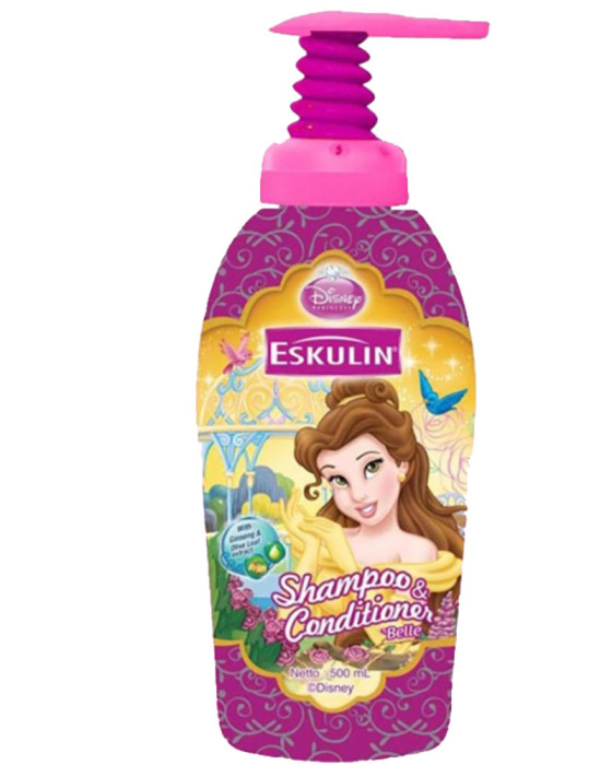 ESKULIN KIDS PRINCESS SHAMPOO BELLE (GINSENG) 500ML