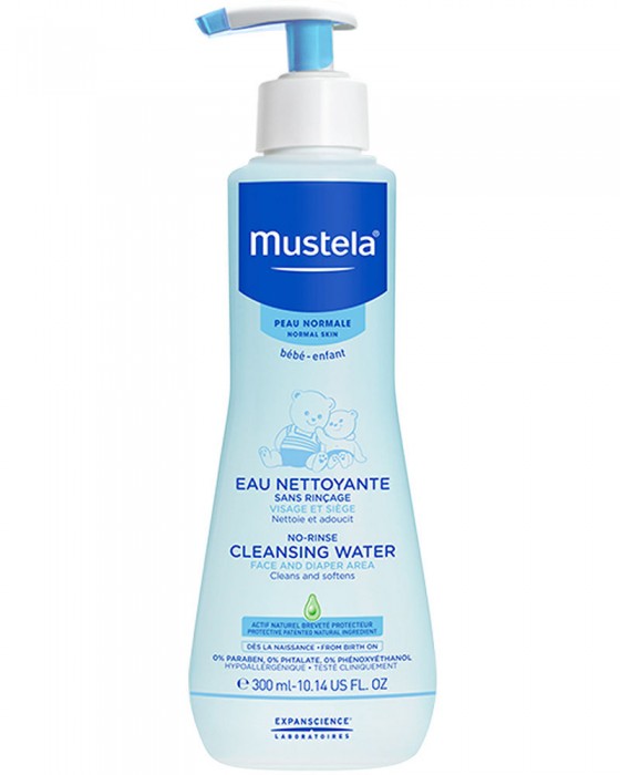 MUSTELA NO RINSE CLEANSING WATER 300ML