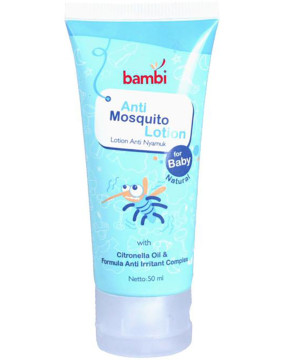 BAMBI BABY LOTION PENGUSIR NYAMUK 50ML