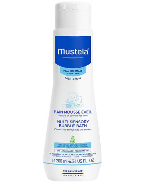 MUSTELA MULTI-SENSORY BUBBLE BATH 200ML