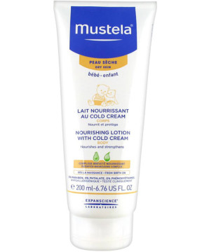 MUSTELA NOURISHING LOTION WITH COLD CREAM 200ML