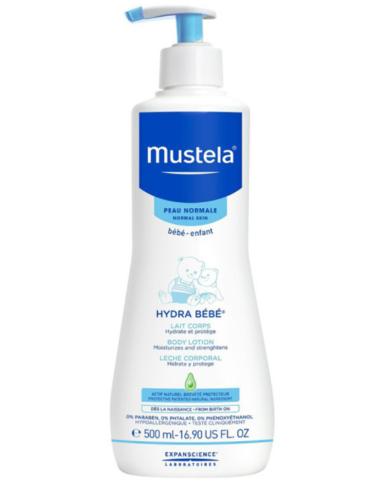 MUSTELA HYDRA BEBE BODY LOTION 500ML