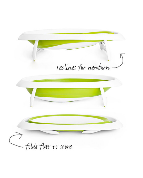 BABYHOOD BH-302 FOLDING BATHTUB GREEN