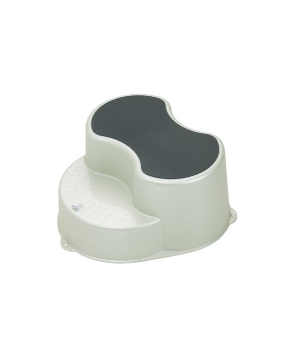 ROTHO 20005 0100 STEP STOOL - PEARL WHITE CREAM