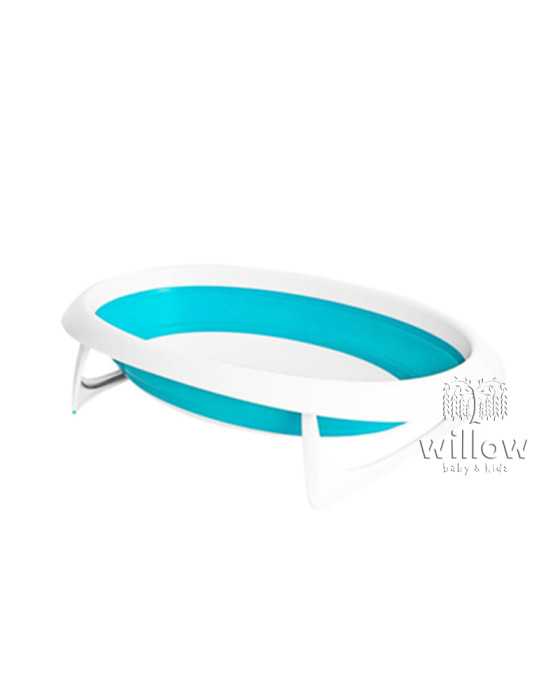 BOON 610 NAKED COLLAPSIBLE BATHTUB (BLUE/WHITE)