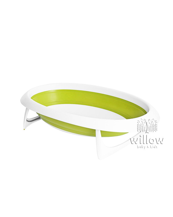 BOON 612 NAKED COLLAPSIBLE BATHTUB (GREEN/WHITE)