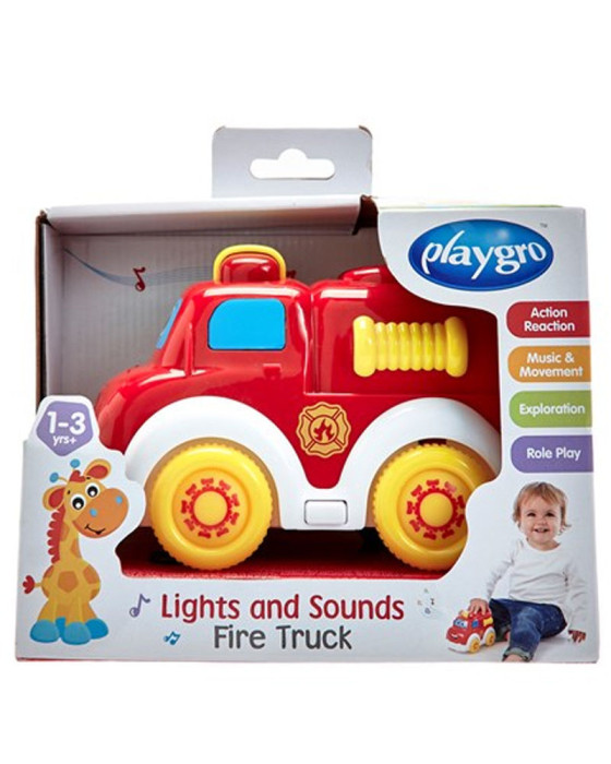 PLAYGRO 112858 LIGHTS N SOUNDS FIRE TRUCK
