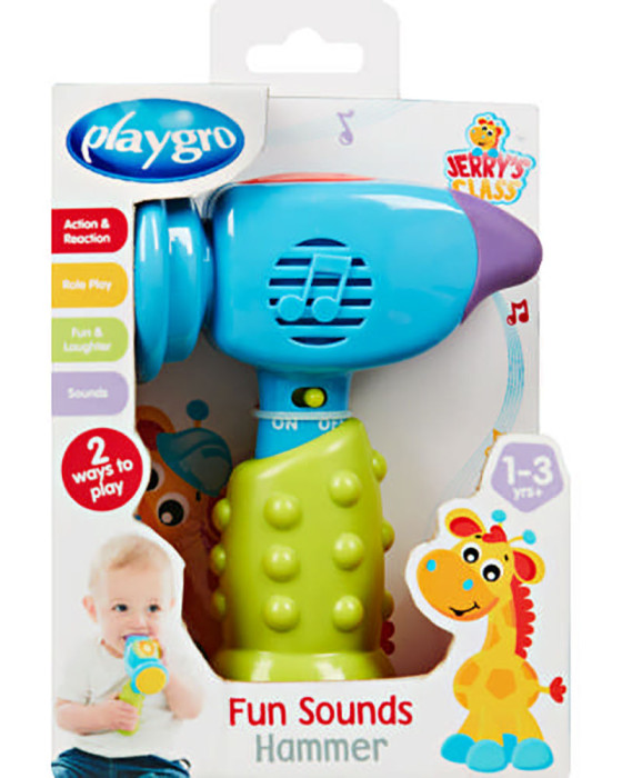 PLAYGRO 112861 FUN SOUNDS HAMMER