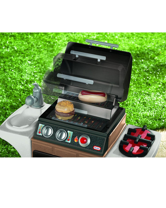 LITTLE TIKES LT 630446 BARBEQUE GET OUT N GRILL