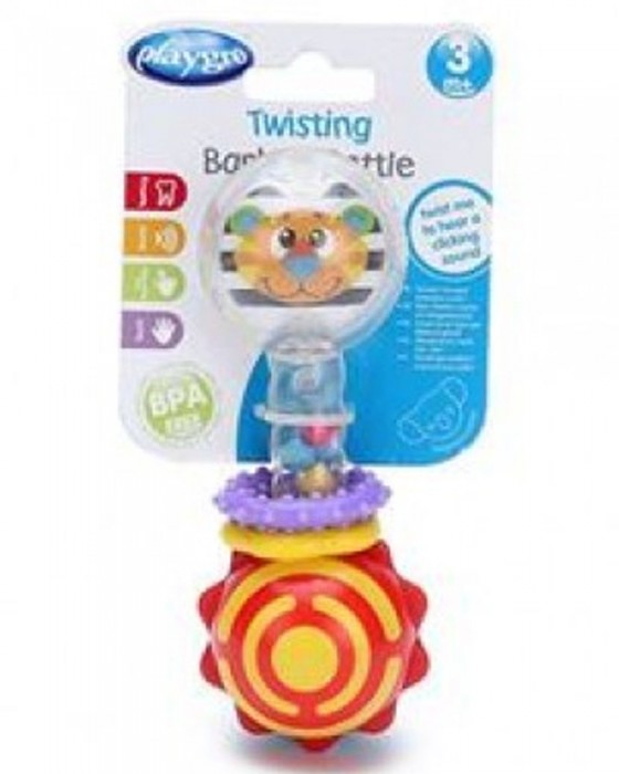 PLAYGRO 114360 TWISTING BARBELL RATTLE