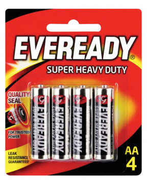 EVEREADY 1215 AA BP4 BATT HITAM KECIL